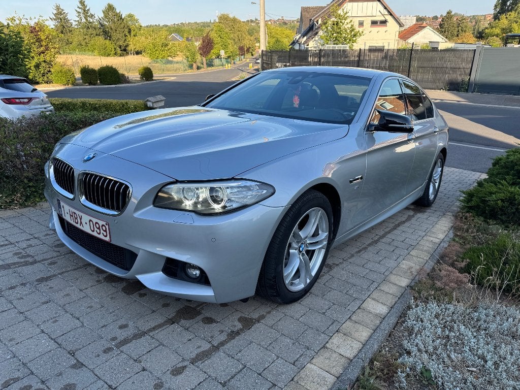 BMW 518dA pack M, Auto's, Automaat, Achterwielaandrijving, Leder, Particulier