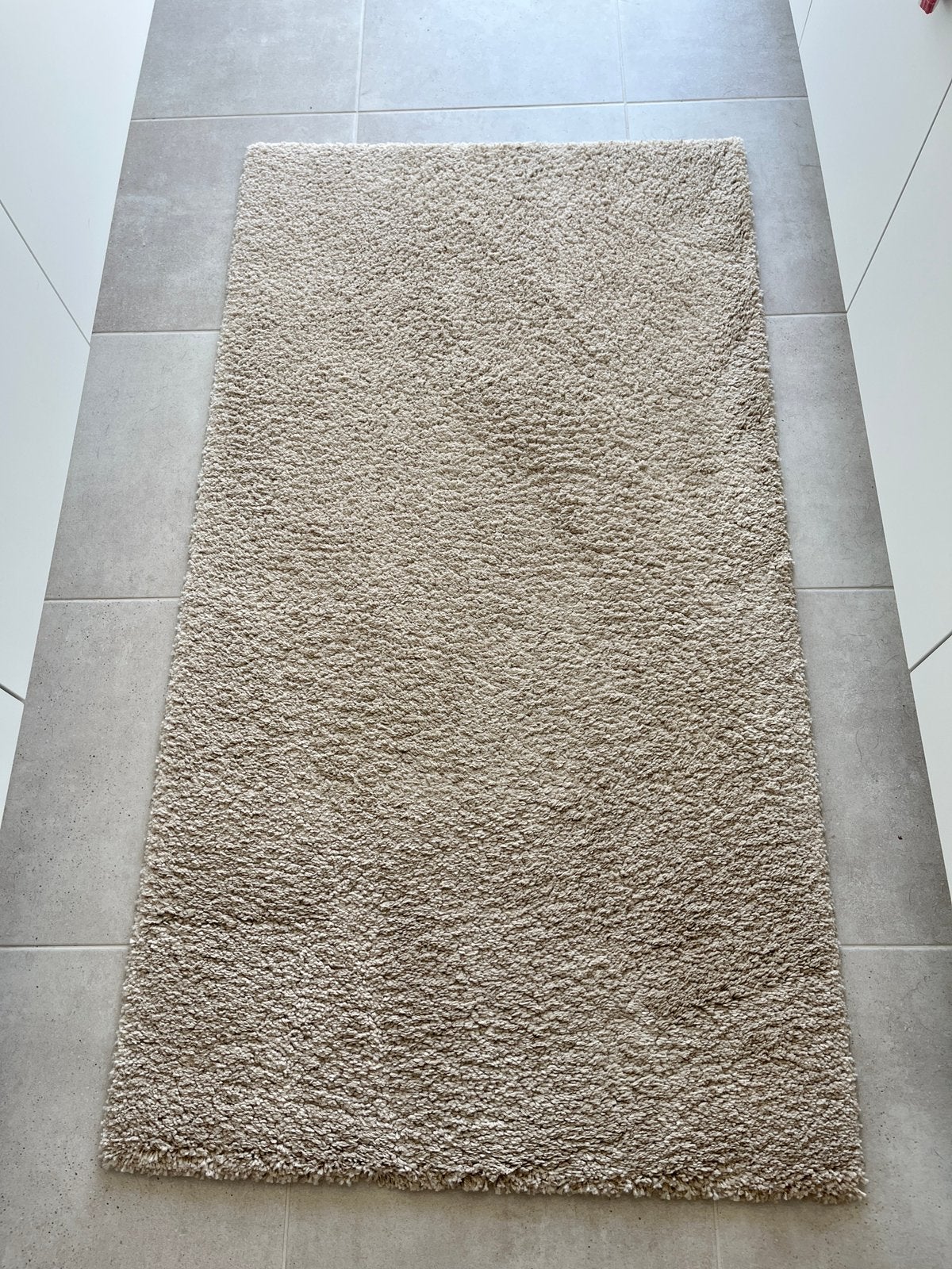 Karpet hoogpolig IKEA, Enlèvement, Comme neuf, Beige