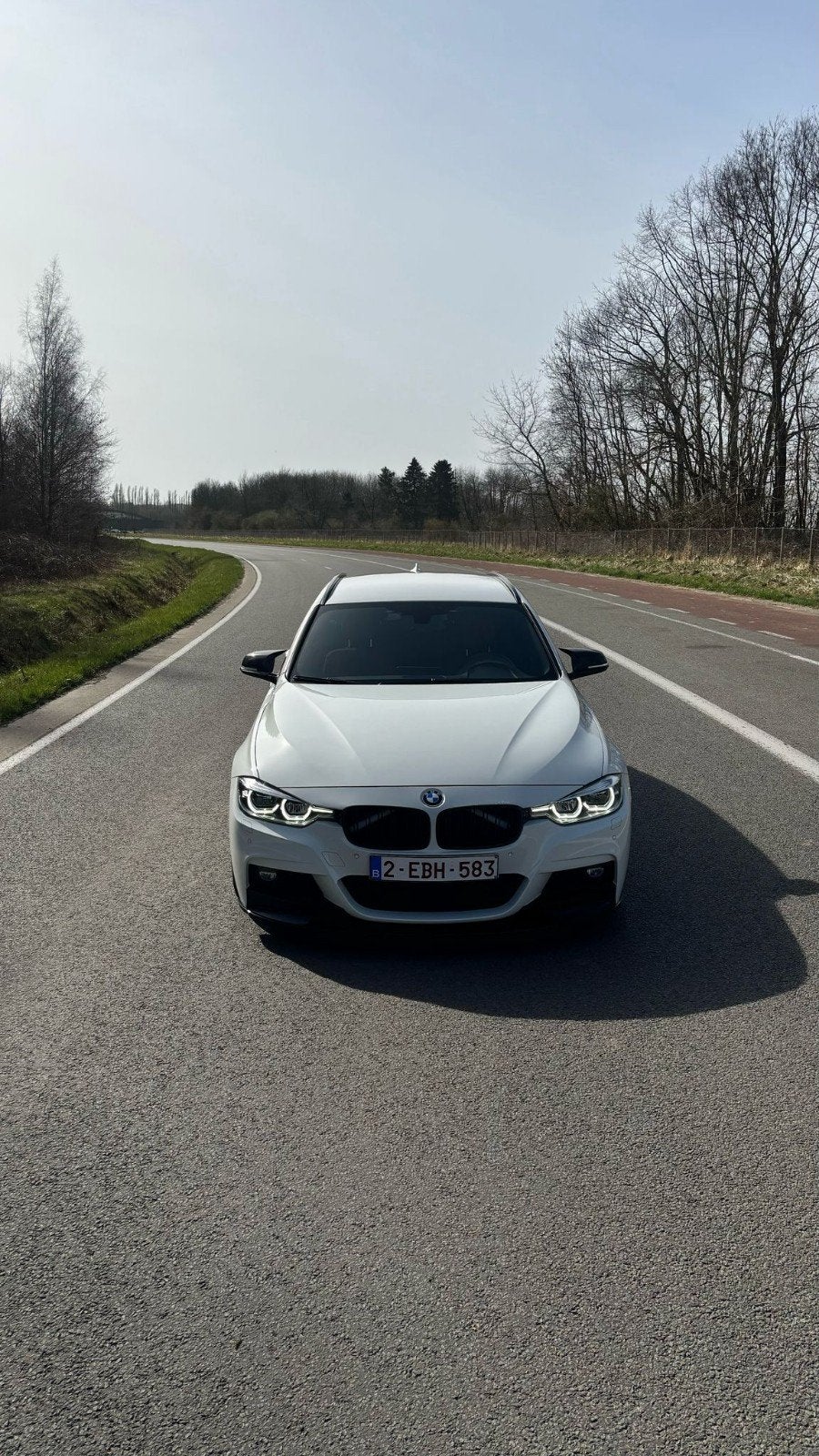 Bmw 340i xdrive, Auto's, Bruin, Leder, Bruin, Break