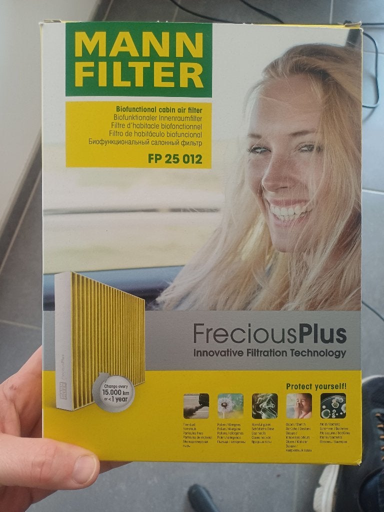 Interieurfilter mann-filter FP 25 012, Ophalen of Verzenden, Nieuw, Nissan