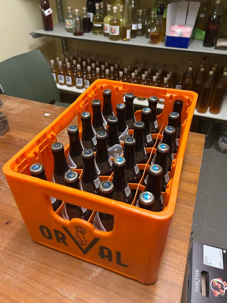 Orval bakken en kratjes, Enlèvement, Comme neuf, Bouteille(s)