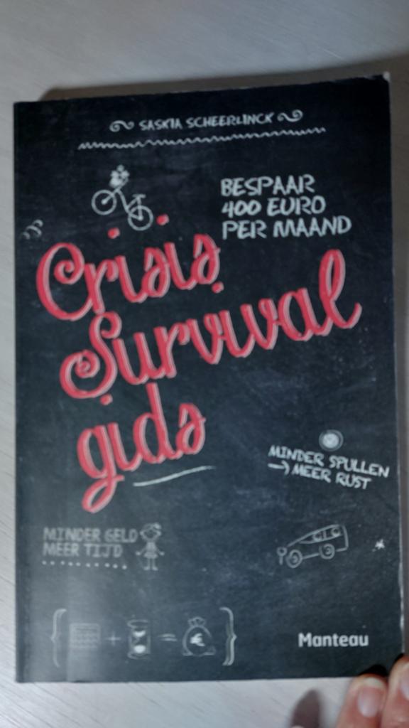 Leer besparen - Crisis survivalgids, Ophalen, Saskia Scheerlinck
