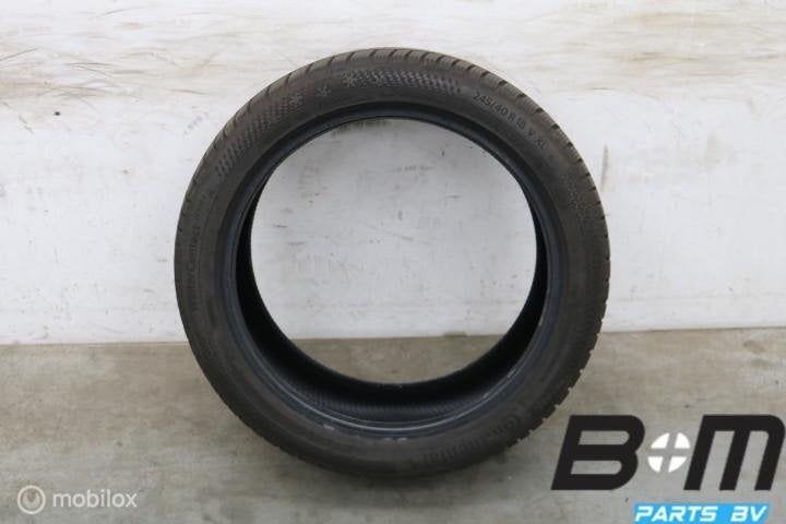 1 x 2454018 97V Conti WinterContact TS870P 7mm 245 40 18, Pneu(s), Utilisé