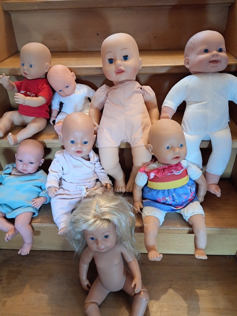 Poppen, Ophalen, Gebruikt, Babypop