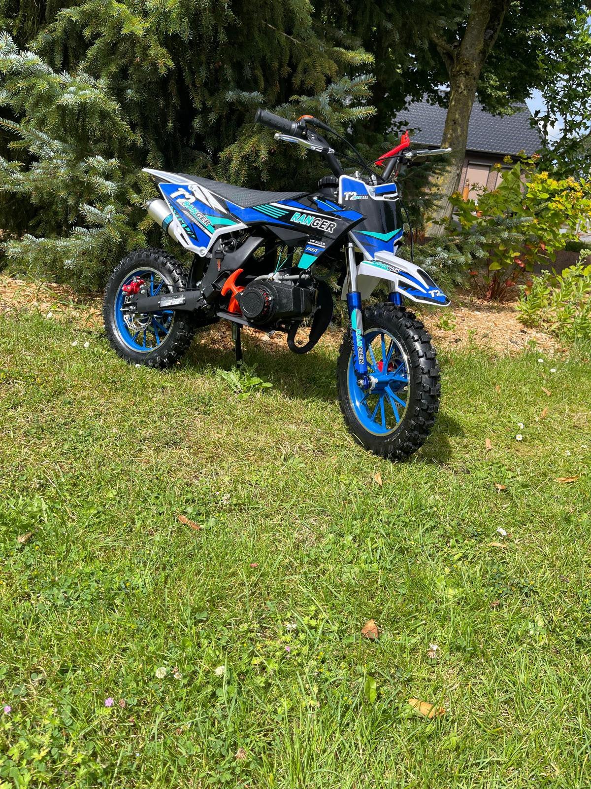Pitbike 49cc crossmotor nieuw in de doos!, Ophalen, Zo goed als nieuw, Pitbike