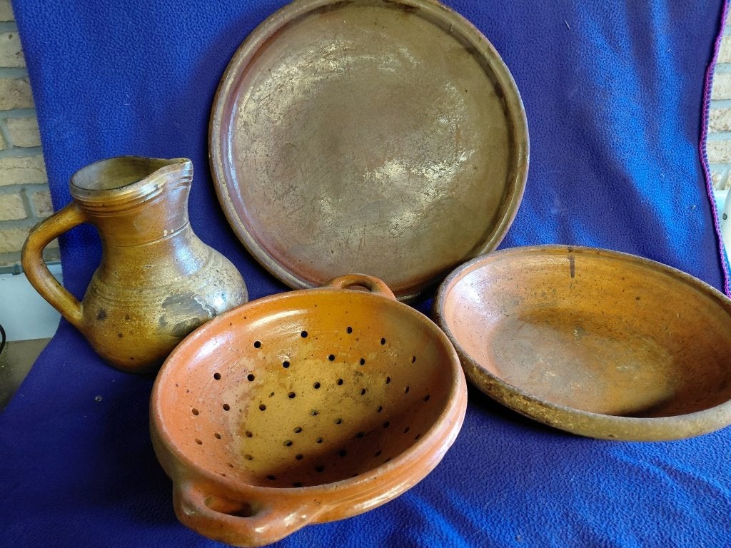 zeer oud aardewerk (18de - 19de eeuw), Ophalen
