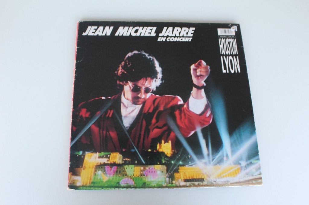 Jean- Michel Jarre - En Concert - Houston - Lyon, Cd's en Dvd's, Vinyl | Overige Vinyl, Ophalen of Verzenden, Gebruikt, LP