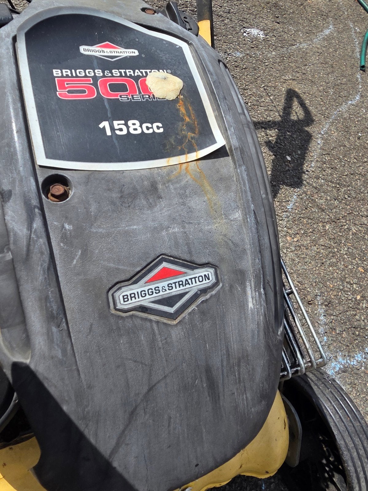 briggs stratton 158cc, Ophalen