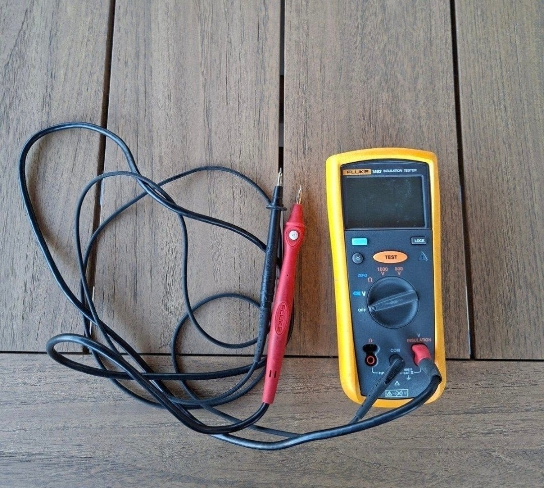 Fluke 1503 megger, Doe-het-zelf en Bouw, Meetapparatuur, Ophalen of Verzenden