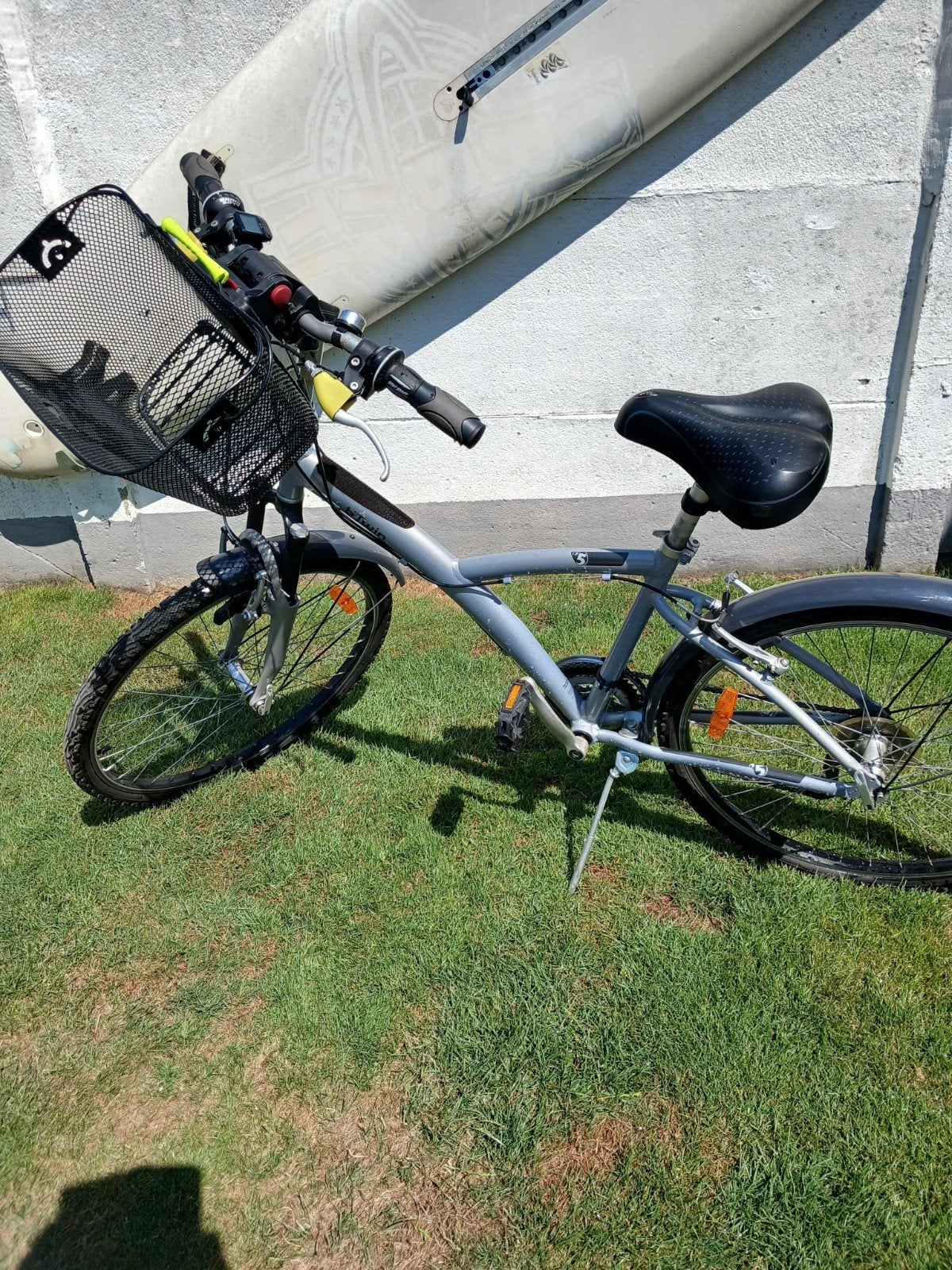 dames fiets, Ophalen