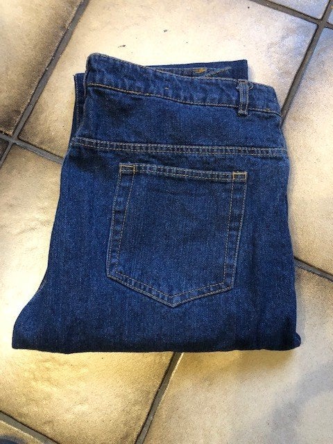 jeans zeeman blauw maat 36/32 in goede staat !, Enlèvement ou Envoi, Comme neuf, Bleu, Zeeman