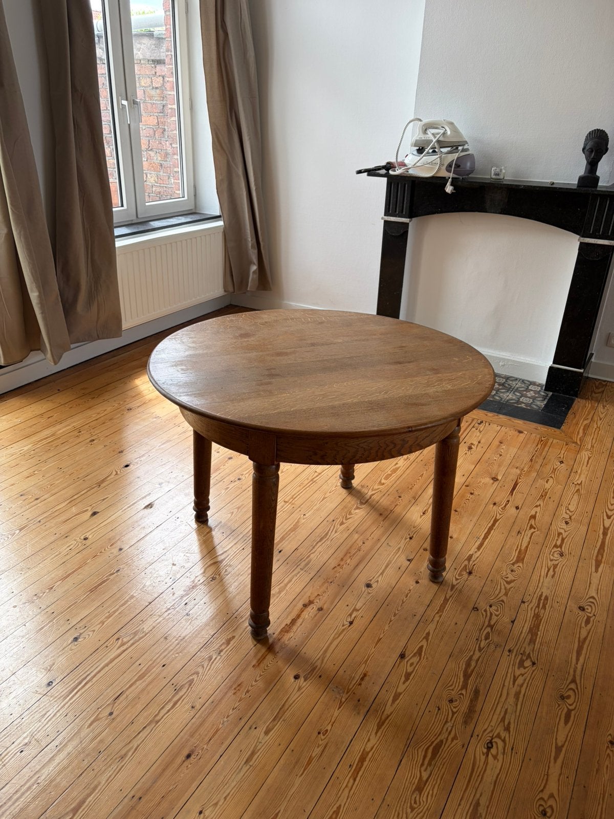 Table de herve ronde, Maison & Meubles, Enlèvement, Comme neuf
