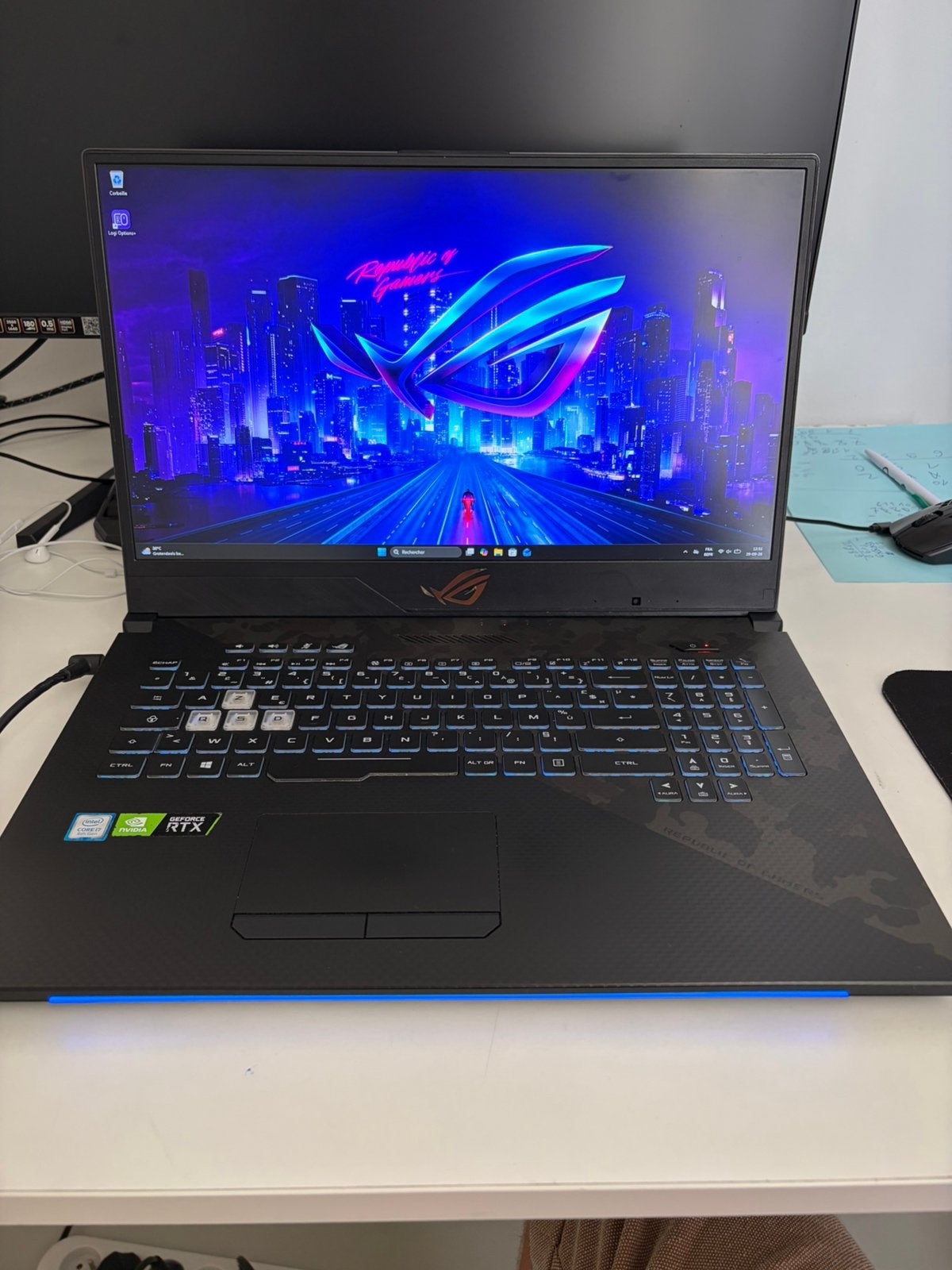 Pc portable gamer gaming ! Asus Rog Scar ! Ultra puissant !, Computers en Software, Met videokaart, Ophalen of Verzenden, Zo goed als nieuw