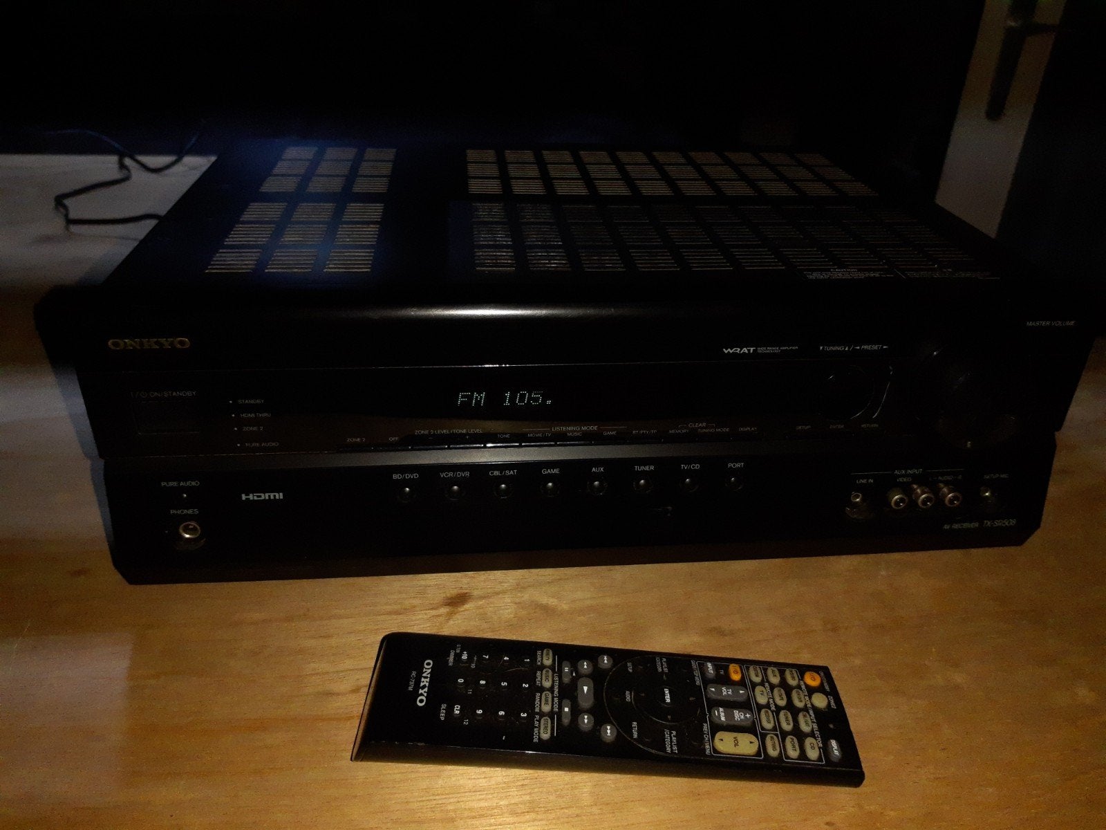 Onkyo TX sr 508 7.1 versterker, Audio, Tv en Foto, Versterkers en Ontvangers, Ophalen of Verzenden, Onkyo