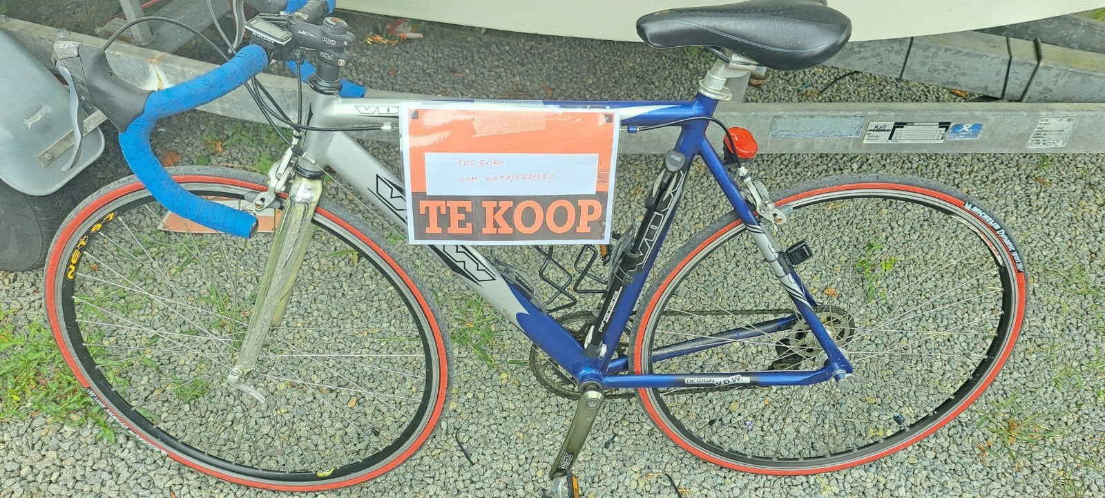 Koers fiets, Ophalen