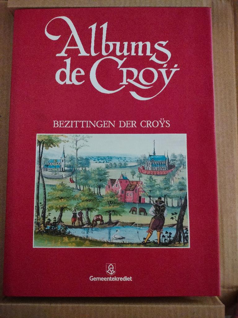 Luxe uitgave Albums de Croÿ Croy in originele doos, Neuf, Enlèvement ou Envoi, Duvosquel J.-M., 20e siècle ou après