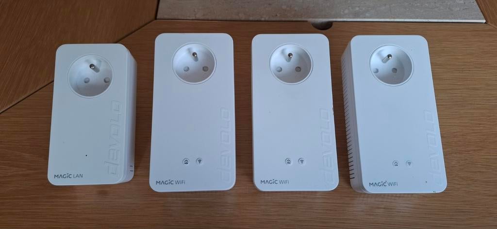 Devolo Magic lan plus 3 devolo Magic wifi, Enlèvement, Utilisé, Devolo
