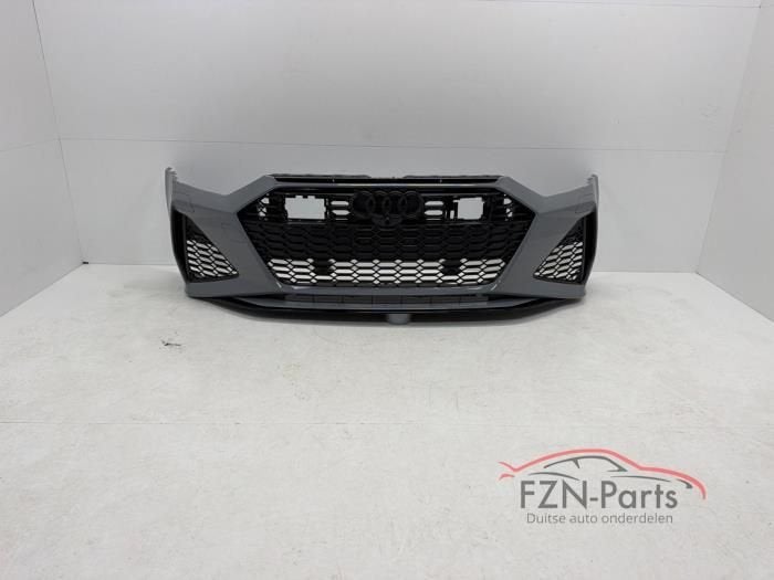 Audi RS7 Voorbumper 6PDC KLS Nardo Grey LY7Q, Ophalen of Verzenden, Gebruikt, Voor, Bumper