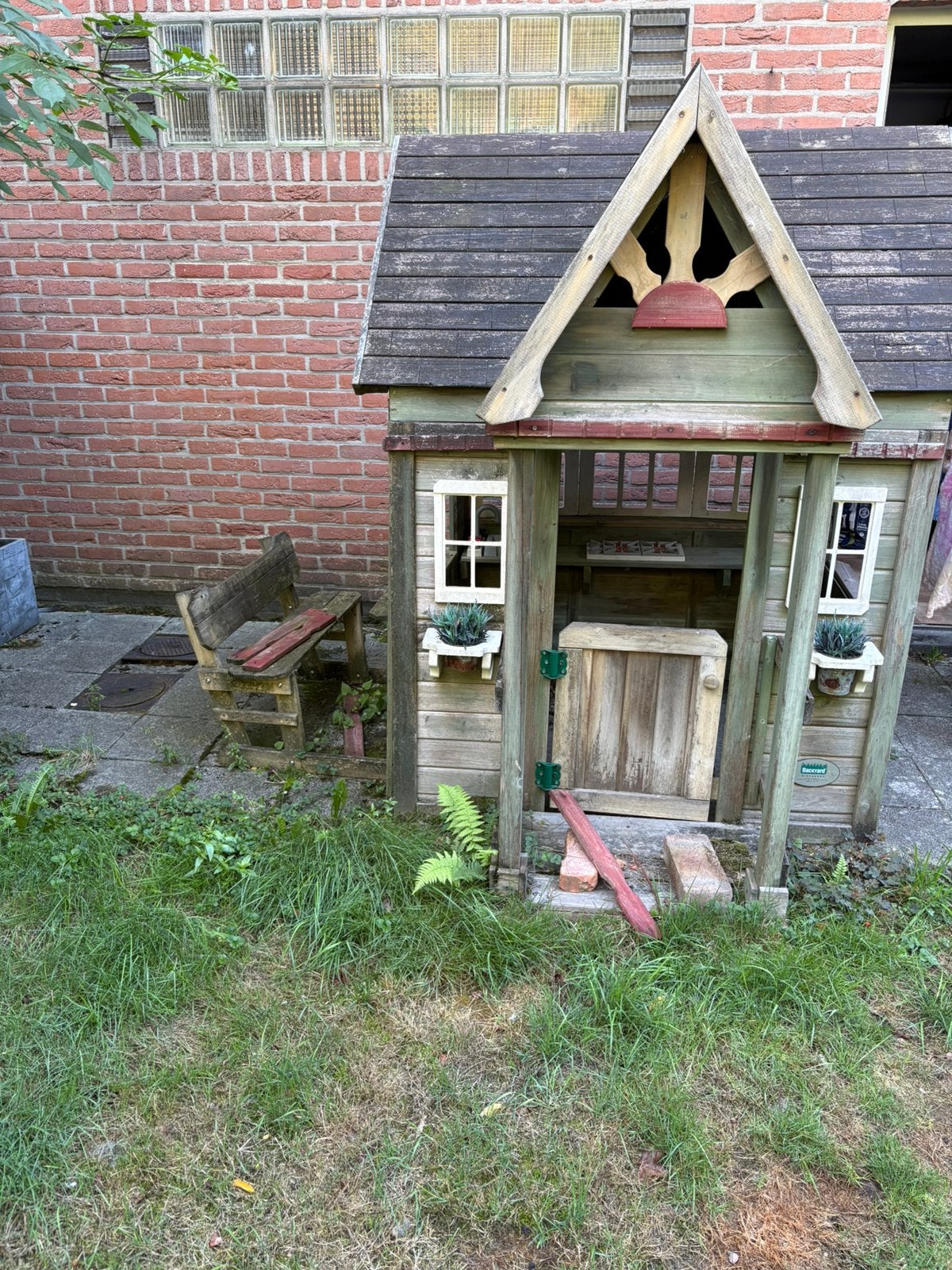 Speelhuisje, Ophalen, Gebruikt, Hout