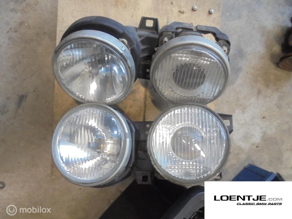 bosch koplampen set BMW e30 zonder smiley 325i 320i 318i etc, Enlèvement ou Envoi, Utilisé, BMW, BMW