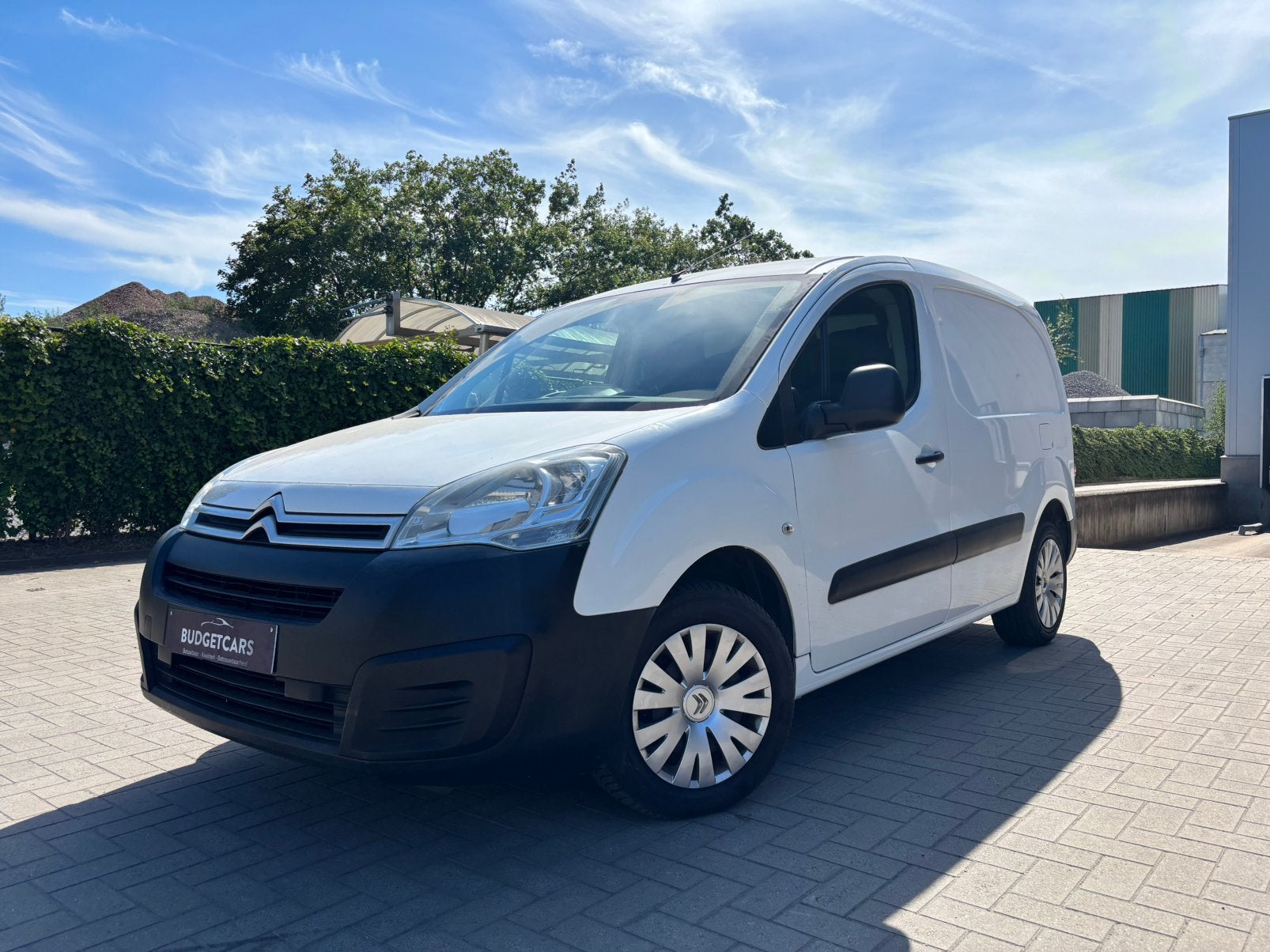 Citroen Berlingo 1.6Hdi/2015/Euro5b/Airco/Trekhaak/New!5250€, Euro 5, Stof, Citroën, Wit