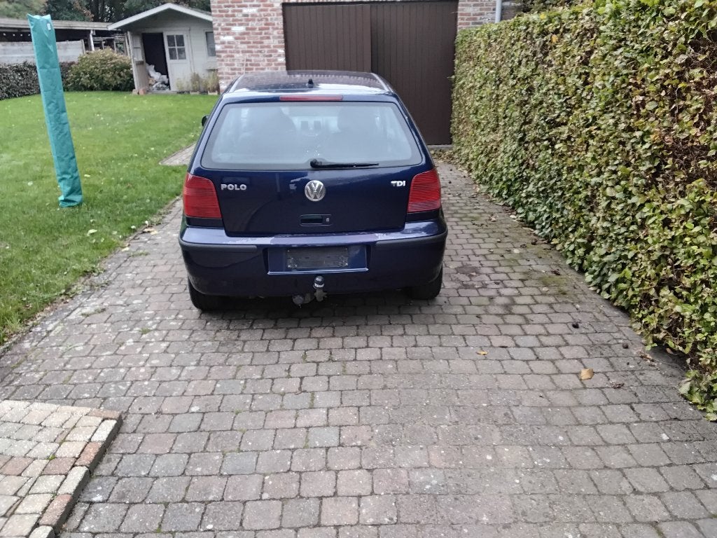 volkswagen polo 6N2 1.4TDI, Auto's, Stof, Zwart, Blauw, Particulier