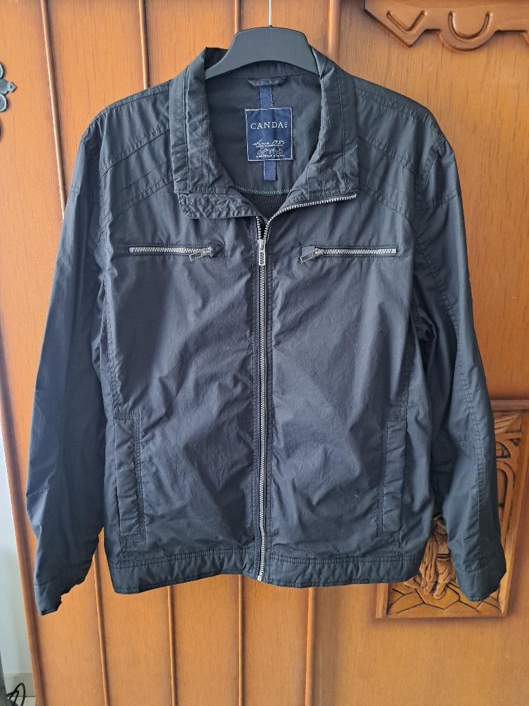 zwarte herenjas maat 52, Kleding | Heren, Jassen | Zomer, Ophalen, Zwart, Gedragen, Andere