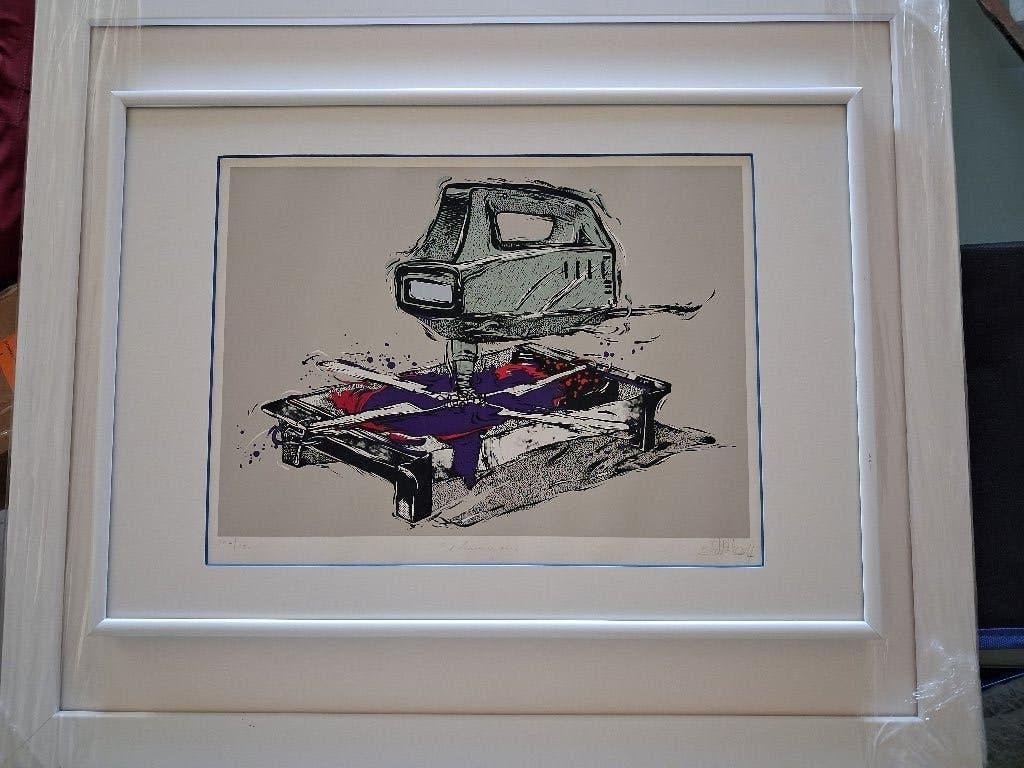 Le mélangeur de couleurs - Emiel Hoorne, Antiquités & Art, Art | Lithographies & Sérigraphies, Numéroté, Enlèvement ou Envoi, Autres sujets