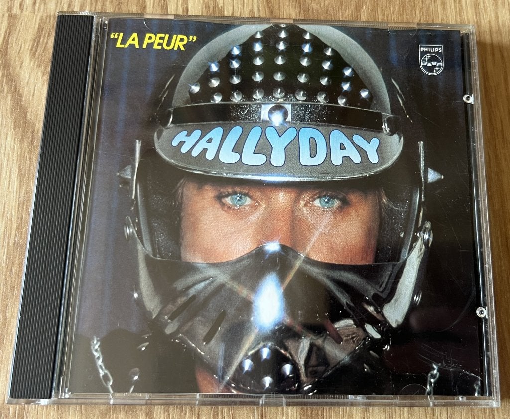 CD Johnny Hallyday - La Peur, Cd's en Dvd's, Cd's | Franstalig, Ophalen of Verzenden, Gebruikt