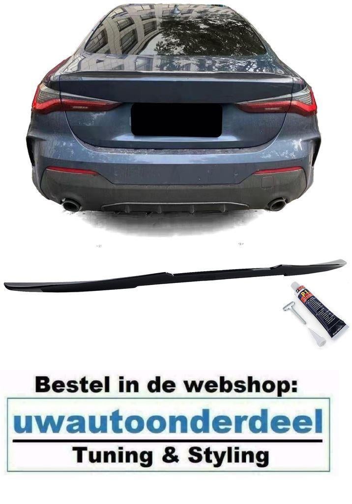 Bmw 4 Serie G22 G23 Achterklep Ducktale Spoiler Glans Zwart, Envoi