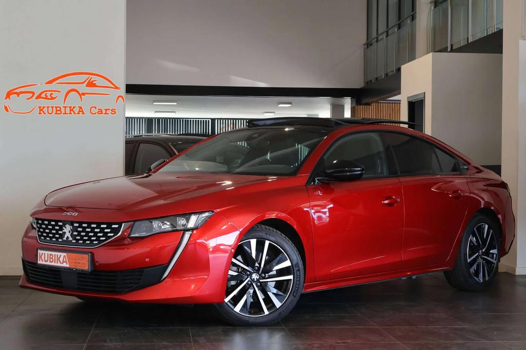 Peugeot 508 508 1.6 PHEV GT DodeH LijnA Pano ACC Garantie*, Auto's, Peugeot, Bedrijf, Te koop, Adaptive Cruise Control, Airbags