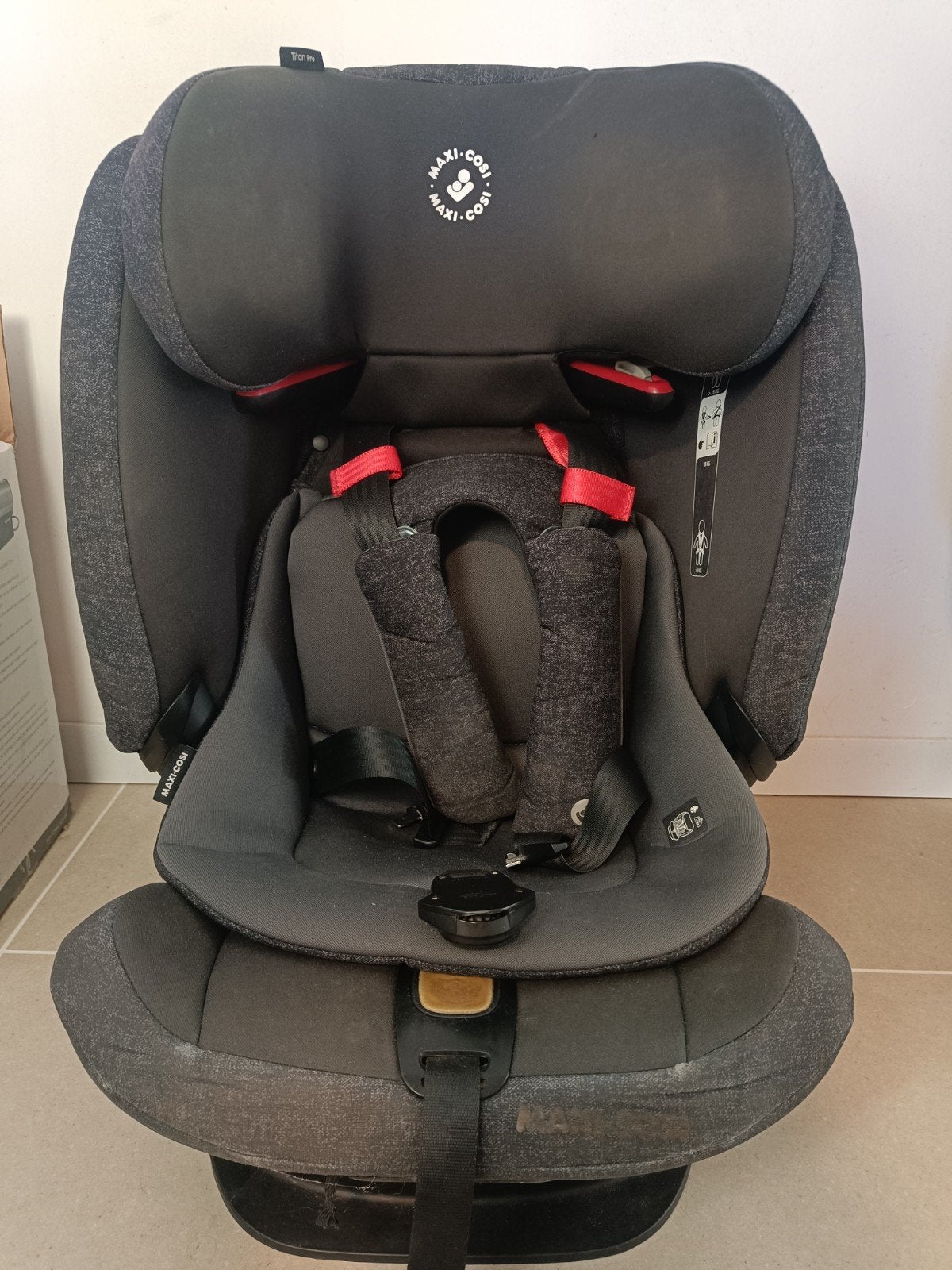 Maxi Cosi autostoel Titan Pro iso fix, Ophalen