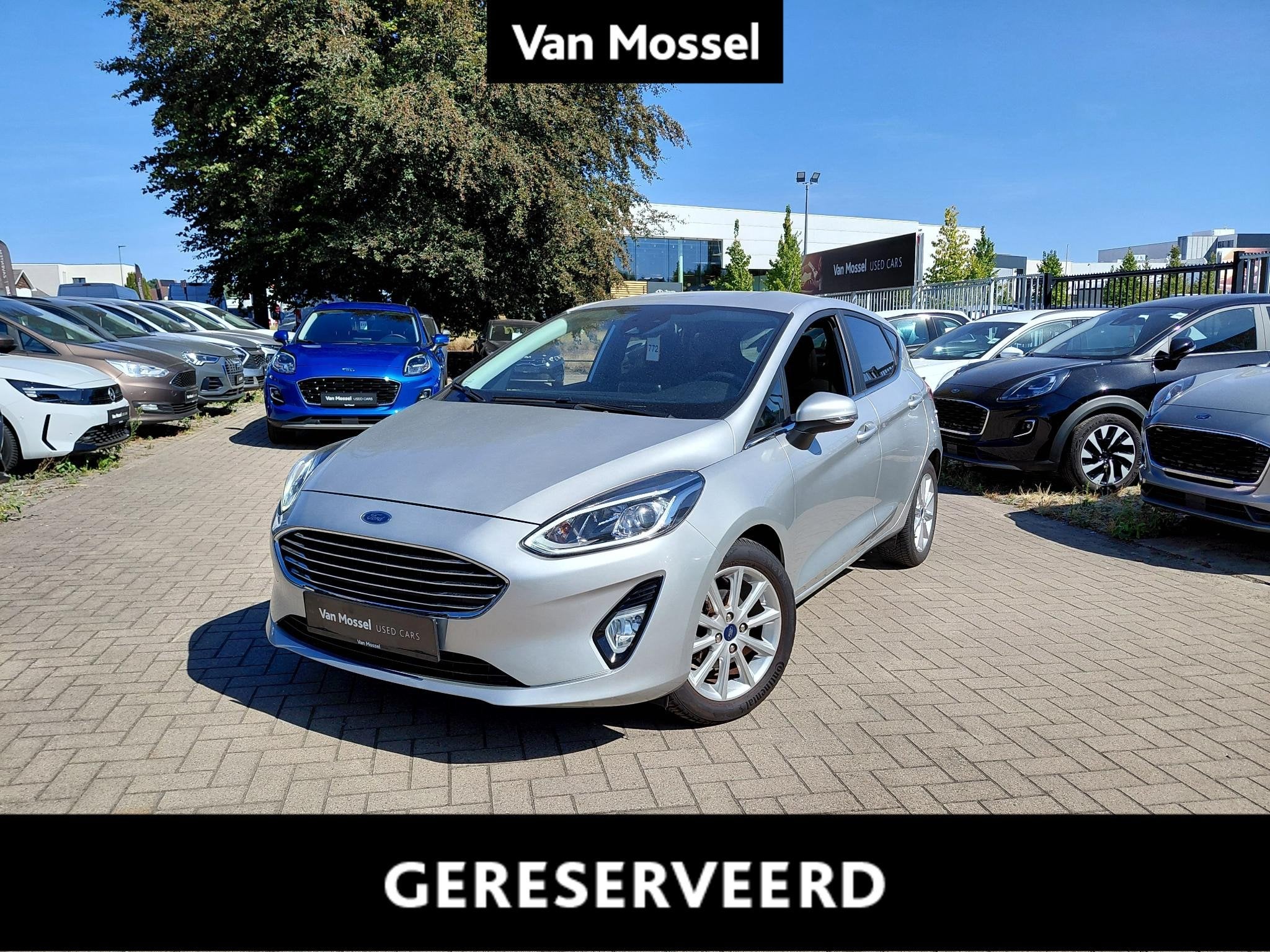 Ford Fiesta 1.1i 63kW Titanium, Argent ou Gris, Achat, 565 kg, Entreprise