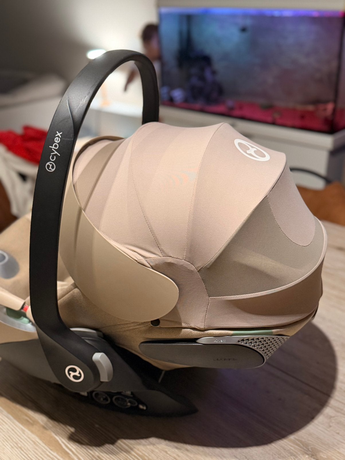 CYBEX Cloud T i-Size — Douillet beige, Enlèvement ou Envoi, Comme neuf