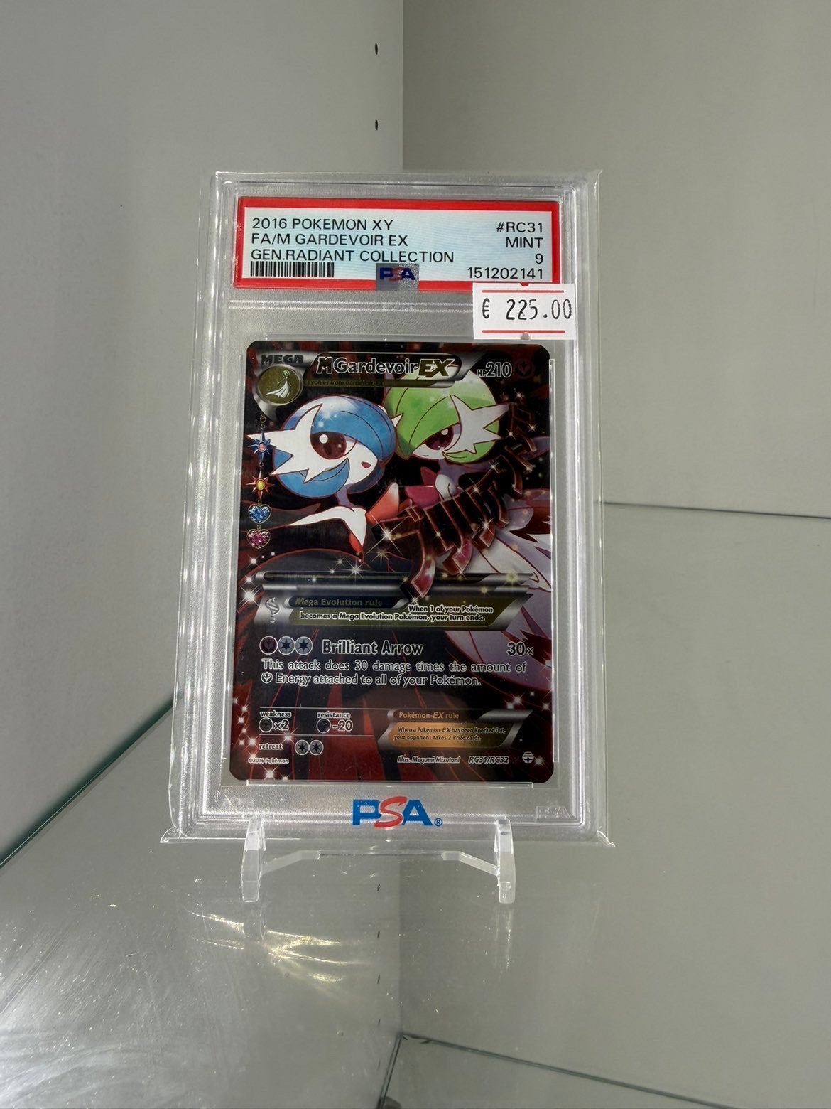 Pokémon Gardevoir Radiant Collection PSA 9, Ophalen, Zo goed als nieuw