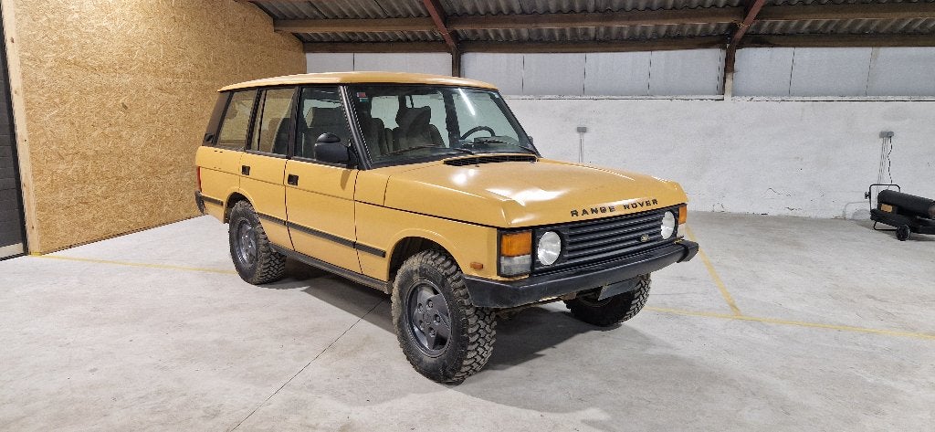 Range rover classic, Stof, Trekhaak, Beige, 4 cilinders