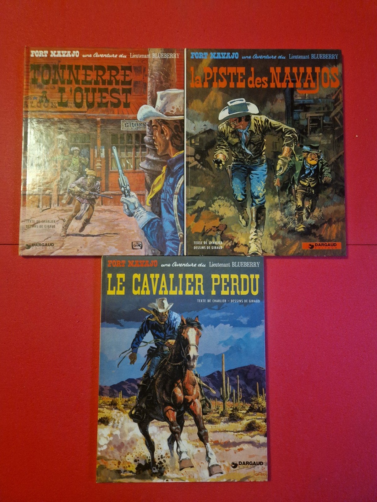 lot de 3 bd blueberry, Livres, Enlèvement ou Envoi