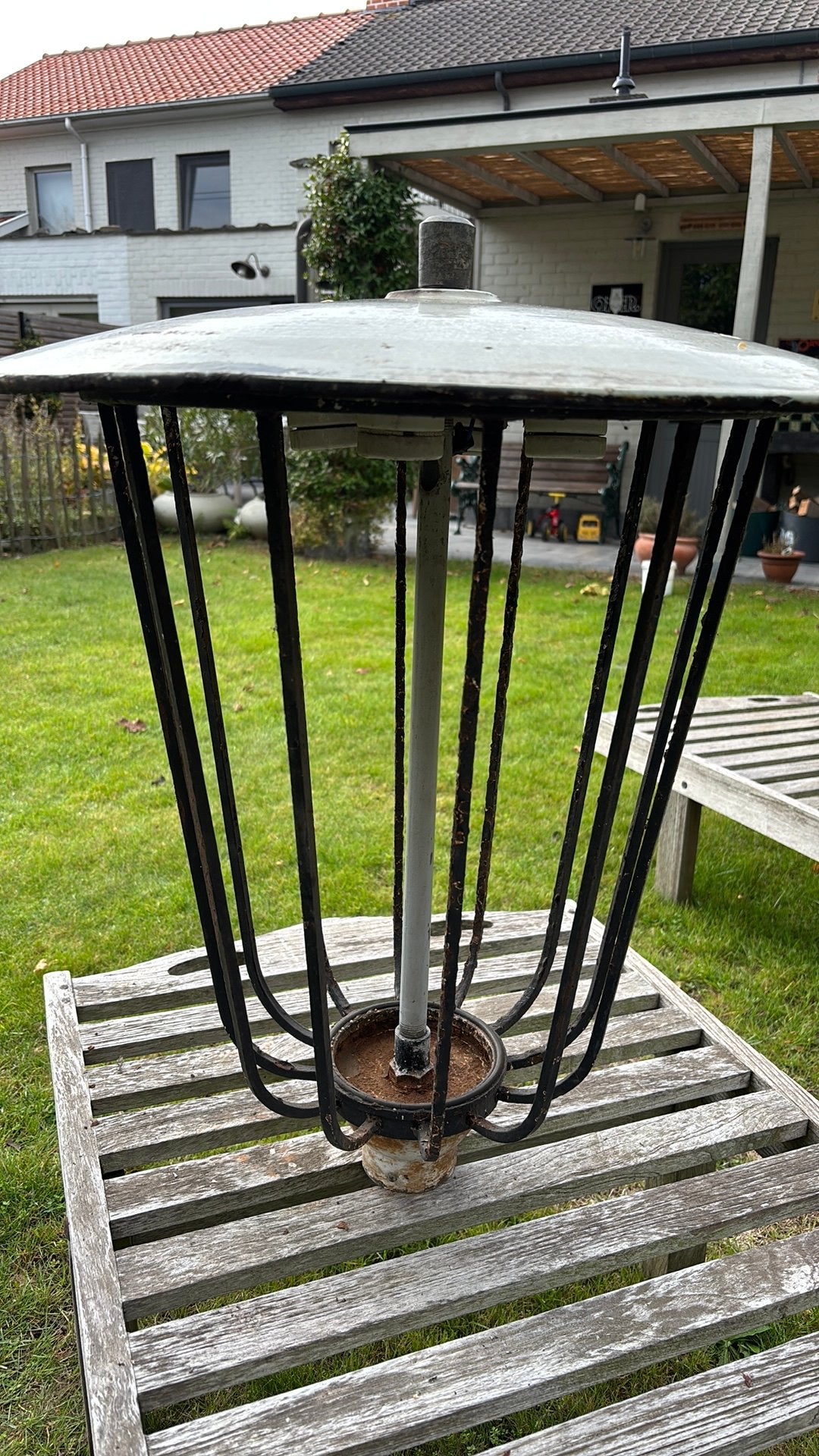 Lampe industrielle, Maison & Meubles, Enlèvement, Utilisé