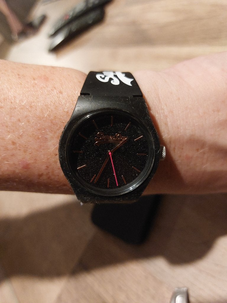 Dames horloge van Superdry, Handtassen en Accessoires, Horloges | Heren, Overige merken, Kunststof, Gebruikt, Polshorloge