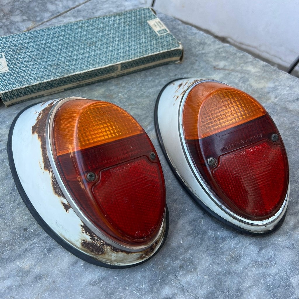 Kit de feux arrière VW Beetle Hella modèle suédois 1961-1967, Enlèvement ou Envoi, Utilisé