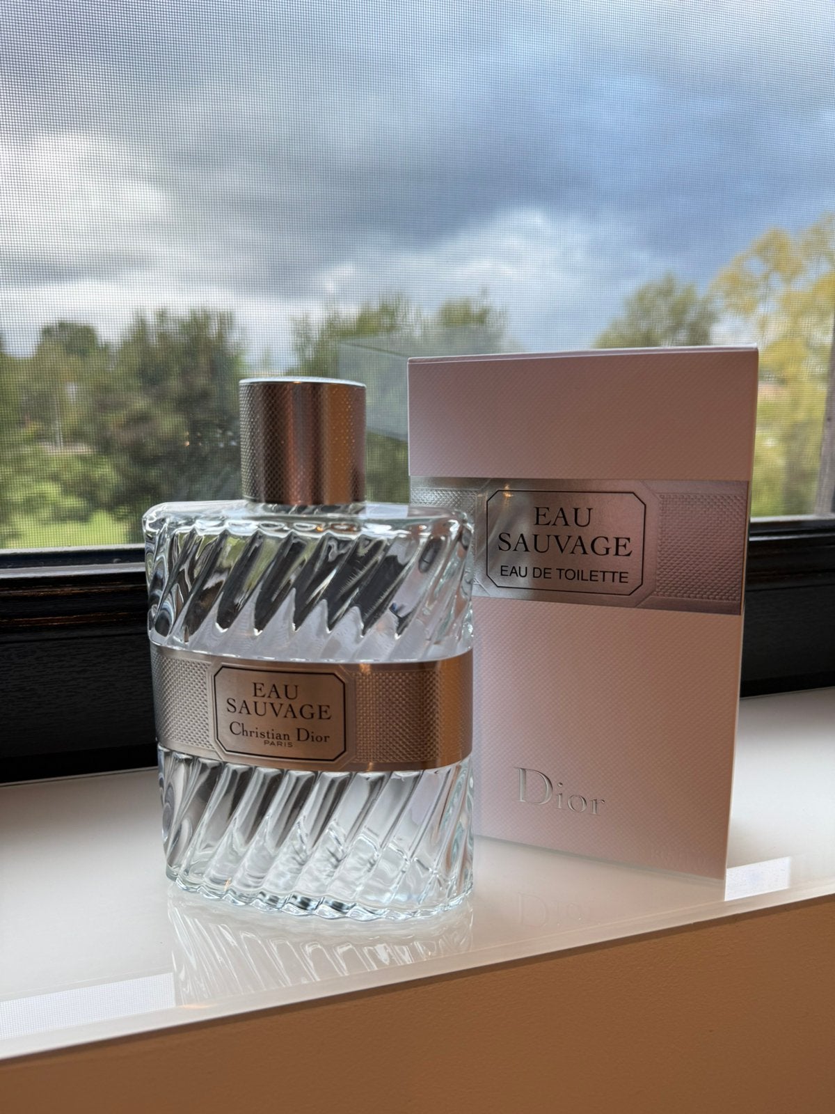 Grand Flacon VIDE! de parfum, Enlèvement ou Envoi, Utilisé, Verre