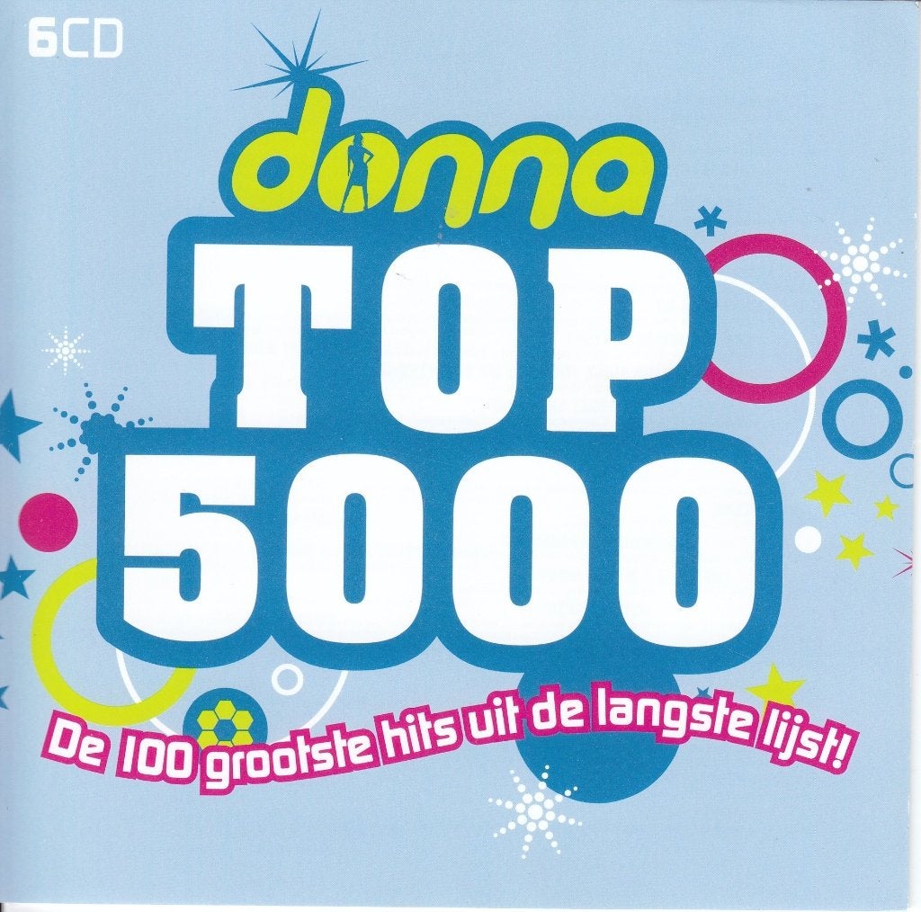 100 grootste hits uit de langste lijst van Donna's Top 5000, Verzenden, Pop