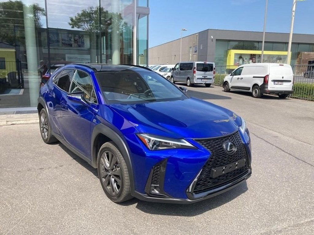 Lexus UX 250h F Sport Design, Auto's, Automaat, 4 deurs, Adaptieve lichten, Blauw