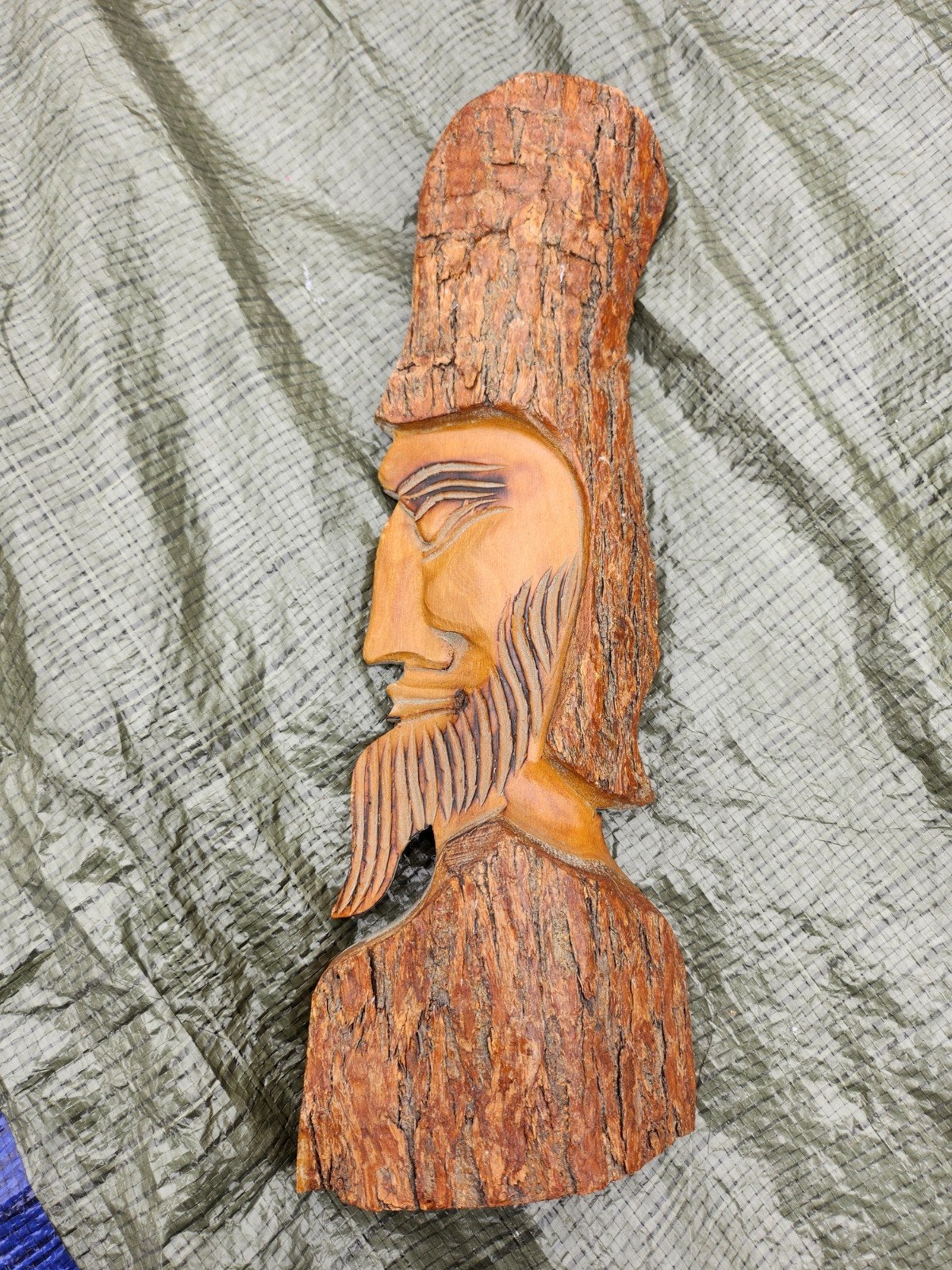 statue en bois, Antiquités & Art, Enlèvement ou Envoi, Bois