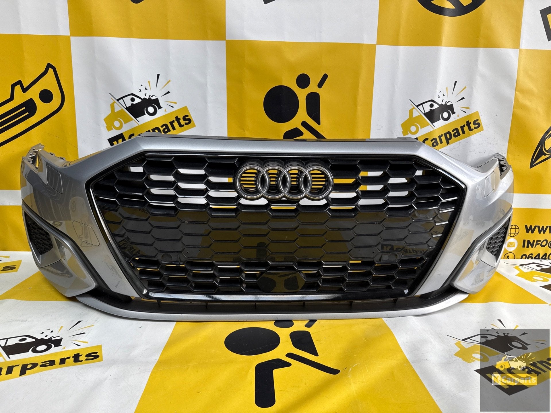 Voorbumper Audi A3 8Y Compleet Bumper pdc 8Y0807437, Info@fabrikant.eu, Audi, Bumper, Fabrikant BV