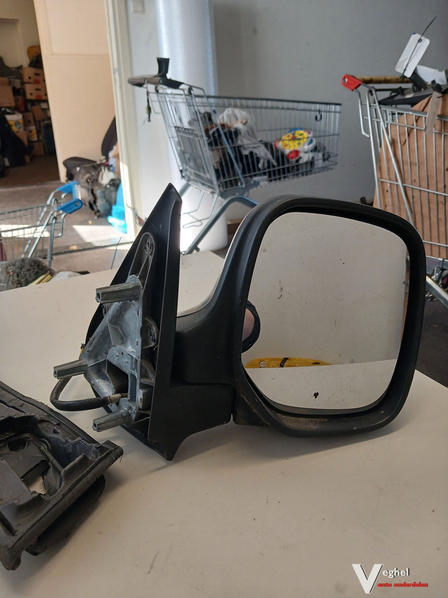 Peugeot Partner bestel 1.6/16v Buitenspiegel RV Elektr '05, Auto-onderdelen, Gebruikt, -, -, Ophalen of Verzenden