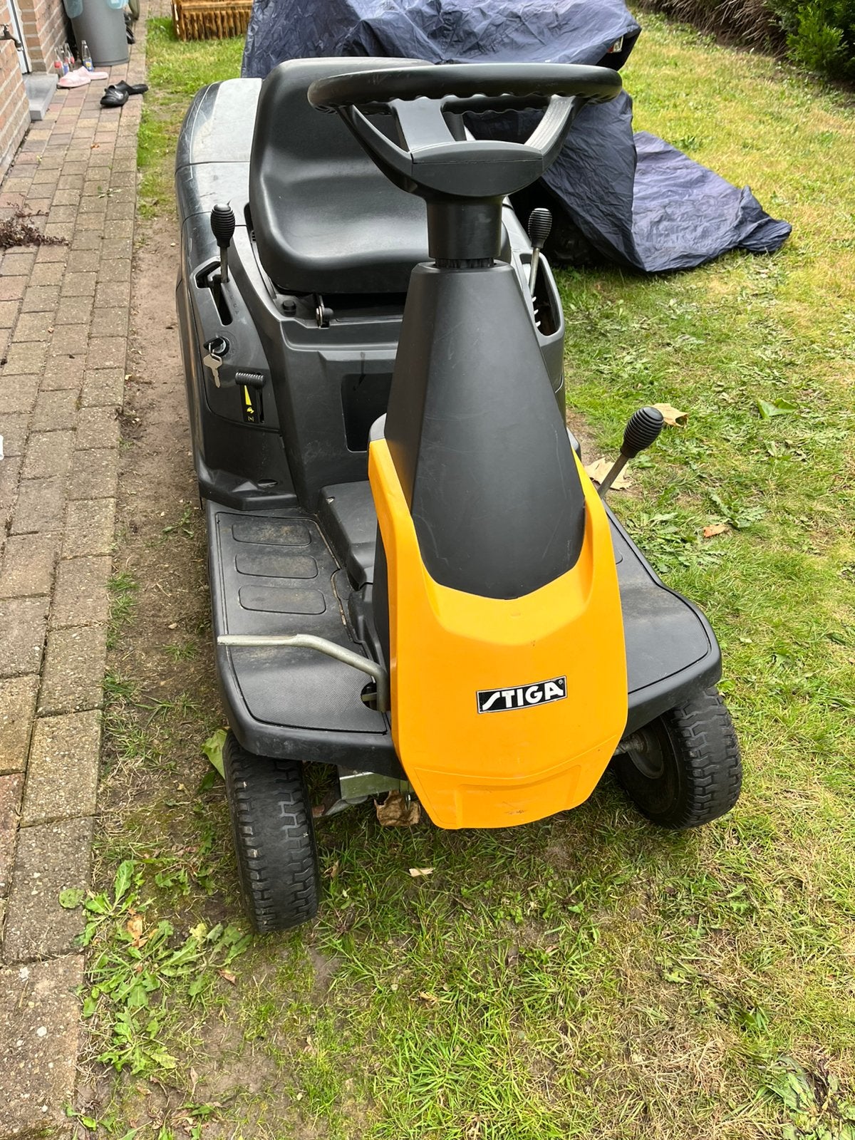 Zitmaaier Stiga MJ66 E, Enlèvement, Utilisé, Démarrage électrique, Moins de 90 cm