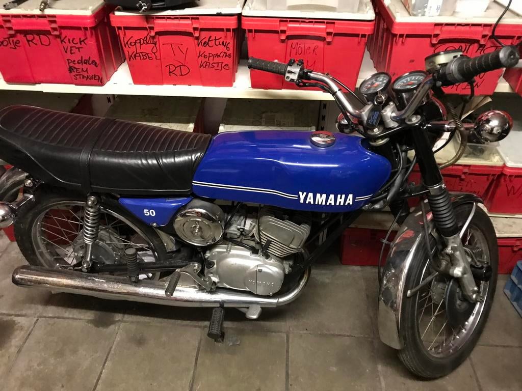 Yamaha rd 50  (353) in goede staat, Motoren, Ophalen, Gebruikt