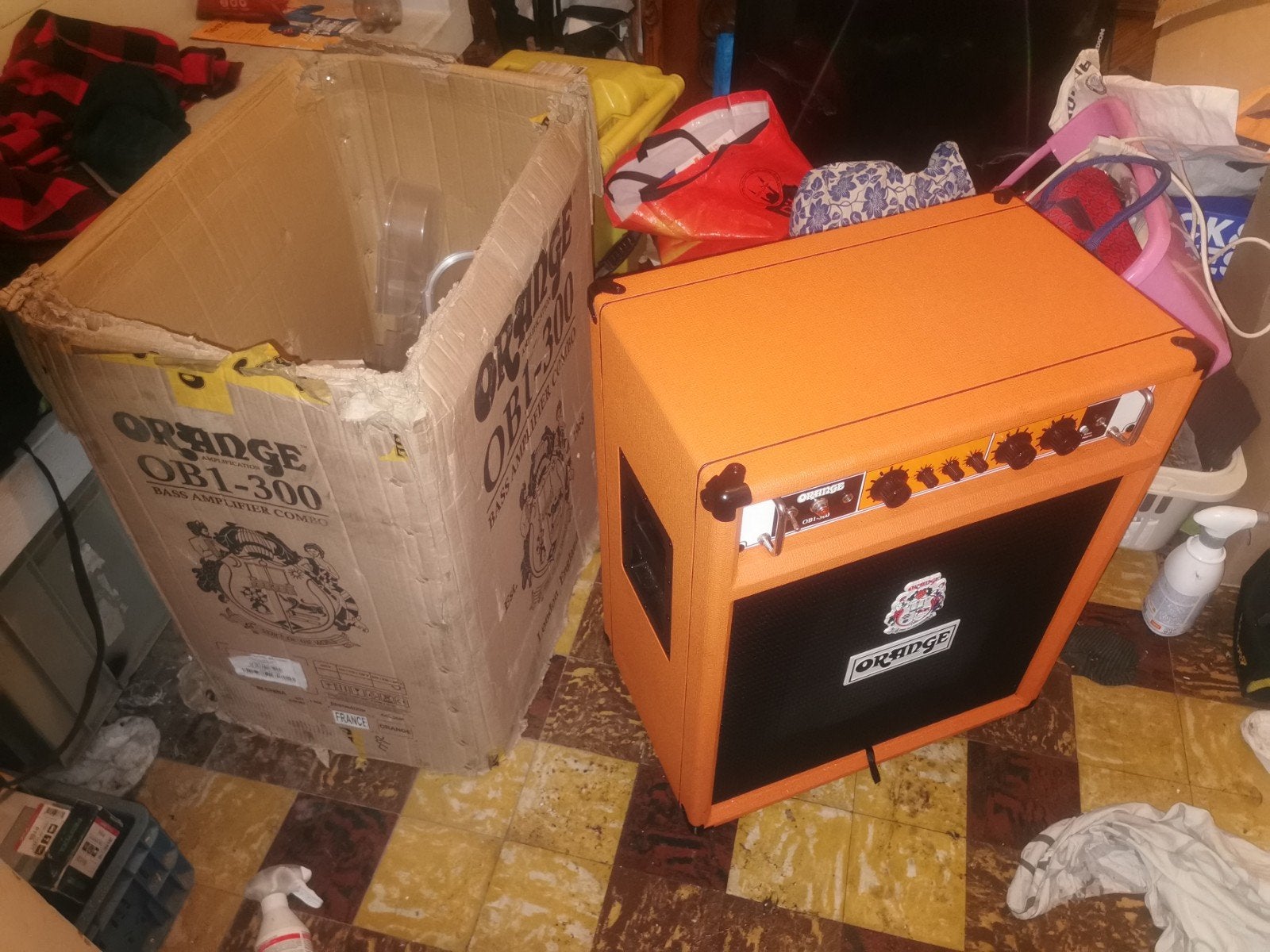 Amplificateur de basse : Orange OB1 Bass combo 300W, Musique & Instruments, Amplis | Basse & Guitare, Comme neuf, Guitare basse