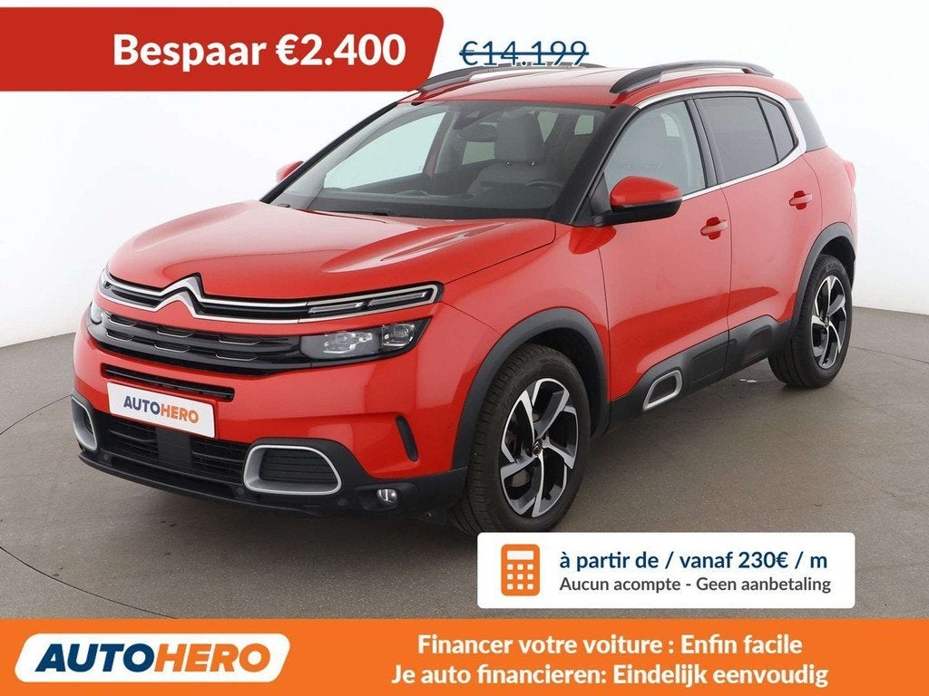 Citroën C5 Aircross 1.5 Blue-HDi Shine, Autos, Rouge, Achat, Euro 6, 131 ch